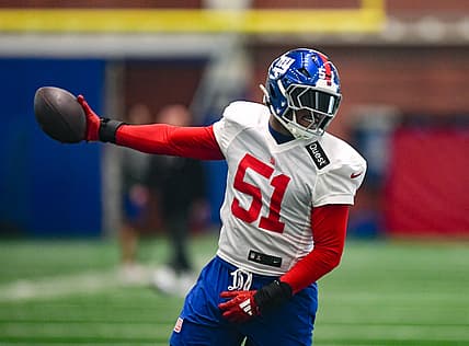 NFL: New York Giants Rookie Minicamp, abdul carter