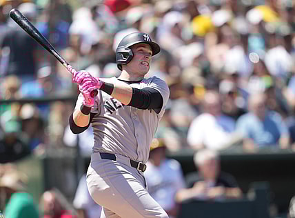 MLB: New York Yankees at Athletics, ben rice