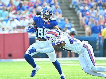 Montrell Washington, NFL: New York Giants at Buffalo Bills
