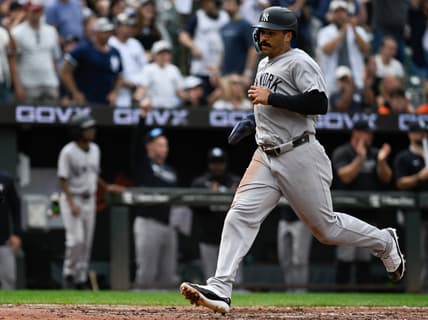 MLB: New York Yankees at Baltimore Orioles, trent grisham