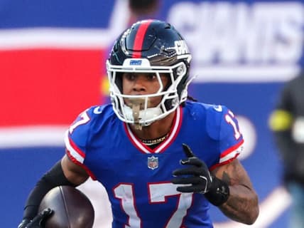 Wan'Dale Robinson, NFL: San Francisco 49ers at New York Giants