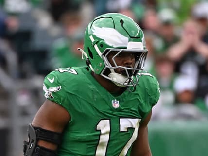 Nakobe Dean, NFL: New York Giants at Philadelphia Eagles