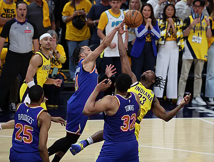 NBA: Playoffs-New York Knicks at Indiana Pacers