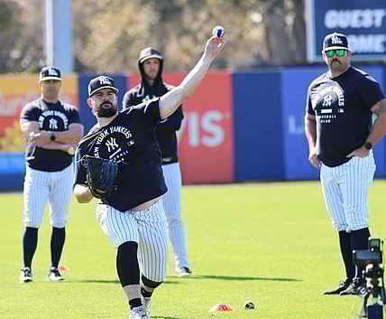 MLB: New York Yankees-Workouts