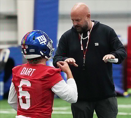 Jaxson Dart, Brian Daboll, Giants