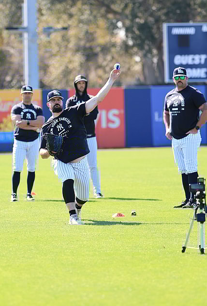 MLB: New York Yankees-Workouts