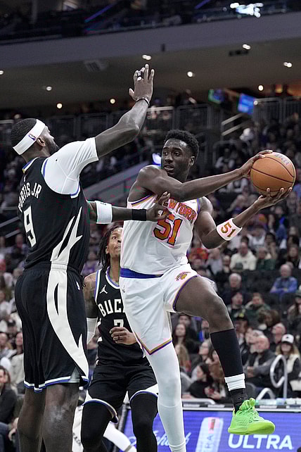 NBA: New York Knicks at Milwaukee Bucks