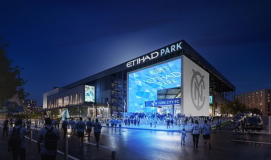 Etihad Park to open in 2027 | Credit New York City FC 
