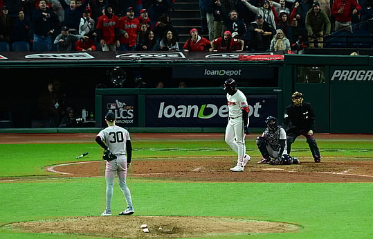 MLB: ALCS-New York Yankess at Cleveland Indians