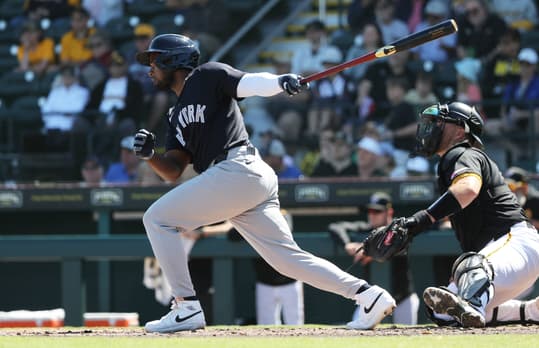 MLB: Spring Training-New York Yankees at Pittsburgh Pirates, Pablo Reyes