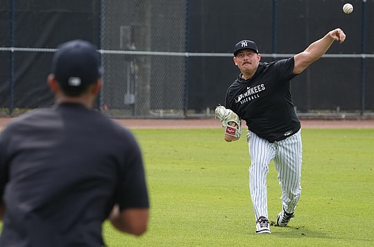 MLB: New York Yankees-Workouts