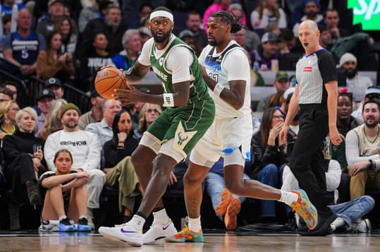 NBA: Milwaukee Bucks at Minnesota Timberwolves