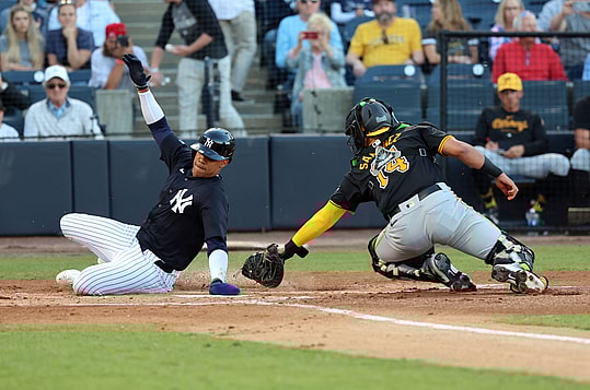 MLB: Spring Training-Pittsburgh Pirates at New York Yankees