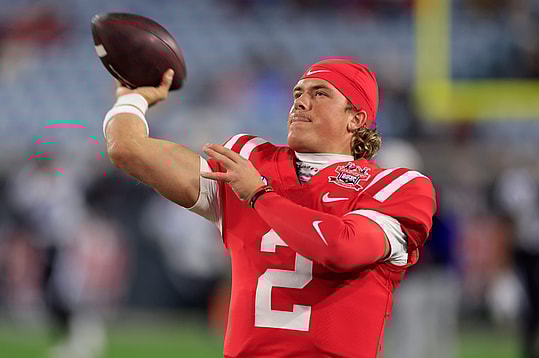Jaxson Dart, NFL Draft, Ole Miss, Giants, Jets