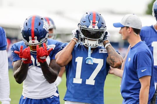 new york giants, kadarius toney, wan'dale robinson