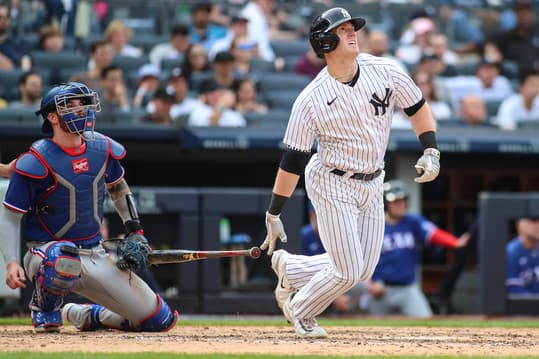 MLB: Texas Rangers at New York Yankees