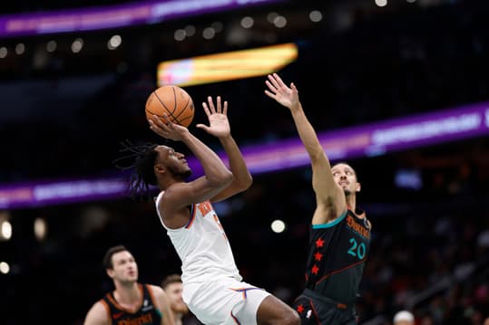 NBA: New York Knicks at Washington Wizards