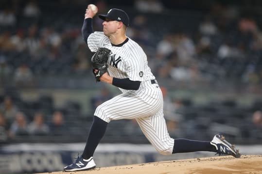 MLB: Texas Rangers at New York Yankees