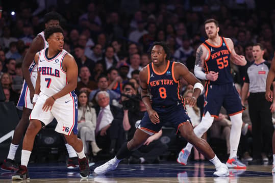 NBA: Philadelphia 76ers at New York Knicks