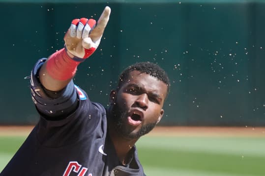 MLB: Cleveland Guardians at Oakland Athletics