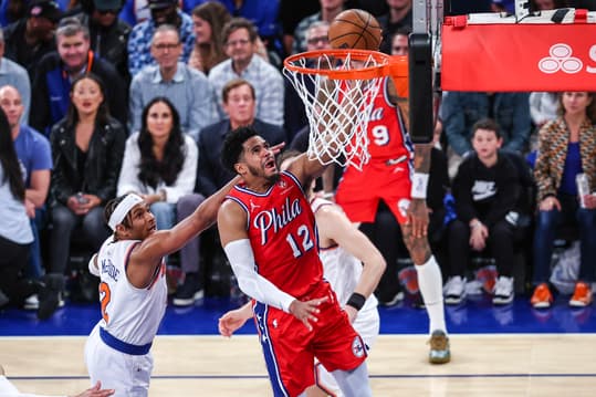 NBA: Playoffs-Philadelphia 76ers at New York Knicks