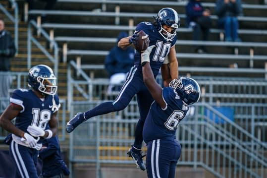 NCAA Football: Sacred Heart at Connecticut