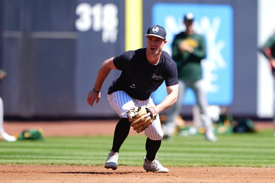 MLB: Oakland Athletics at New York Yankees, jon berti