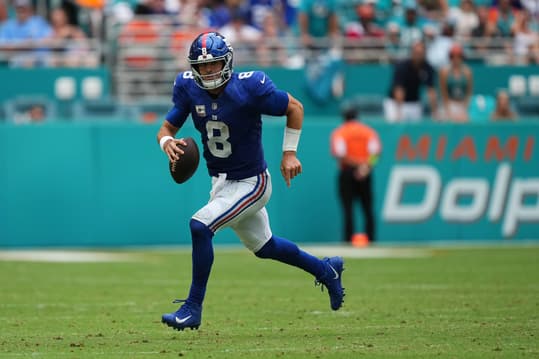 NFL: New York Giants at Miami Dolphins, daniel jones