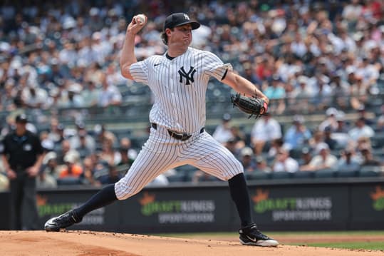 MLB: Boston Red Sox at New York Yankees, gerrit cole