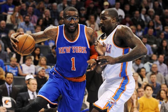 NBA: New York Knicks at Oklahoma City Thunder