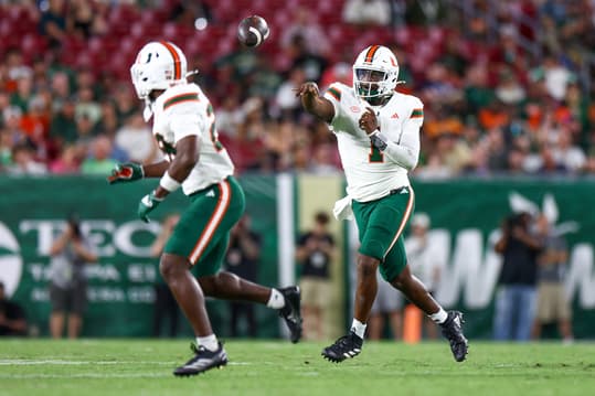 NCAA Football: Miami at South Florida