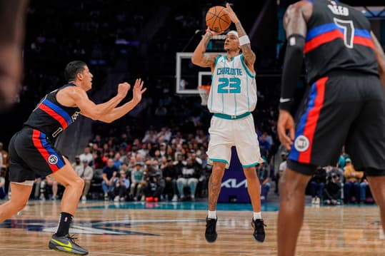 NBA: Detroit Pistons at Charlotte Hornets