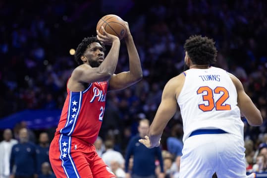 NBA: New York Knicks at Philadelphia 76ers