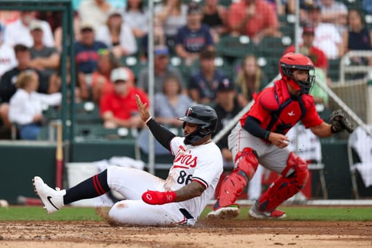 MLB: Spring Training-Boston Red Sox at Minnesota Twins