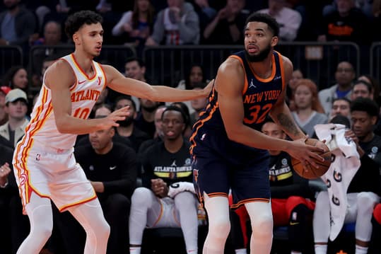NBA: Atlanta Hawks at New York Knicks