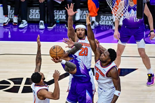 NBA: New York Knicks at Utah Jazz