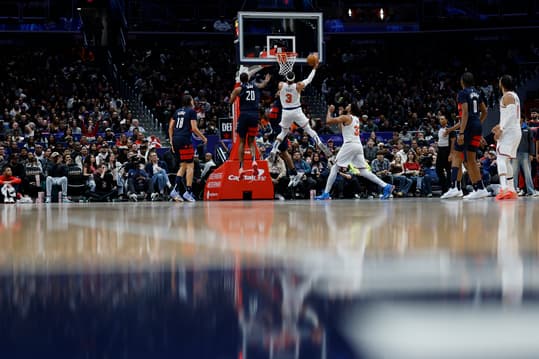 NBA: New York Knicks at Washington Wizards