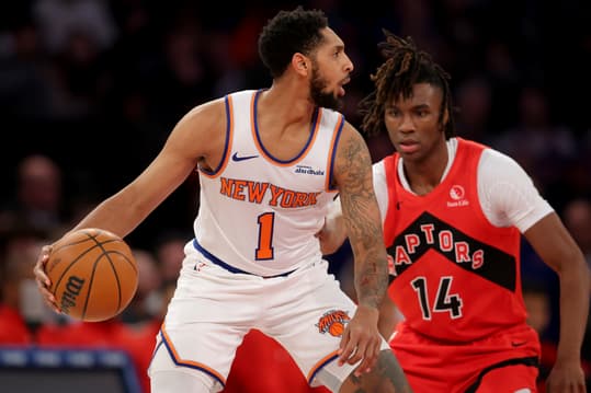 NBA: Toronto Raptors at New York Knicks