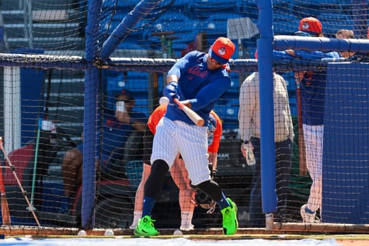 MLB: New York Mets-Workouts, juan soto