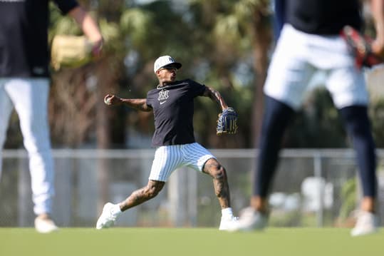 MLB: New York Yankees-Workouts