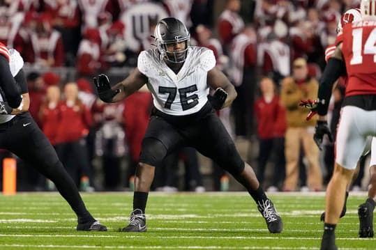 Josh Conerly, 2025 NFL Draft, Oregon, Lions, Giants, Jets