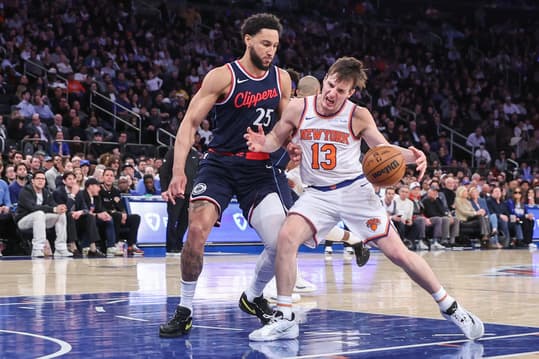 NBA: Los Angeles Clippers at New York Knicks