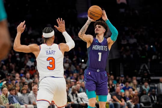 NBA: New York Knicks at Charlotte Hornets