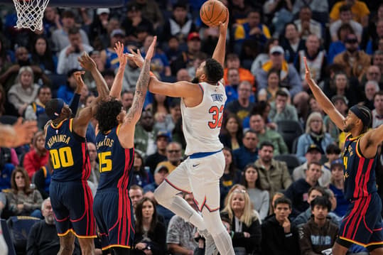 NBA: New York Knicks at Golden State Warriors