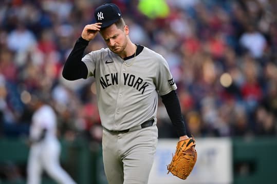 MLB: New York Yankees at Cleveland Guardians, clarke schmidt