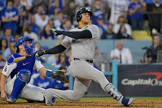MLB: World Series-New York Yankees at Los Angeles Dodgers, juan soto