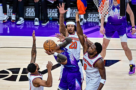 NBA: New York Knicks at Utah Jazz