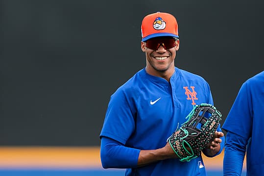 MLB: New York Mets-Workouts, juan soto, yankees
