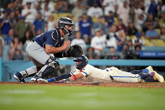 MLB: Tampa Bay Rays at Los Angeles Dodgers