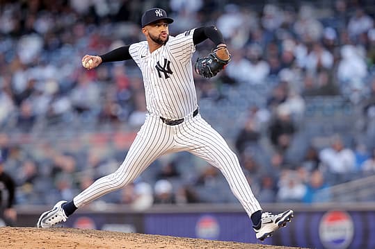MLB: Milwaukee Brewers at New York Yankees, devin williams